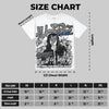 Flint Grey 9s Oversize Print 'No Money No Lust' DopeSkill Graphic T-shirt