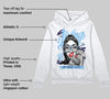 University Blue Collection DopeSkill Hoodie Sweatshirt Living My Best Life Graphic