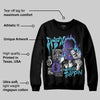Aqua 8s DopeSkill Sweatshirt Drip'n Never Tripp'n Graphic