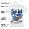 AJ Spizike White Obsidian DopeSkill T-Shirt No Fake Love Graphic