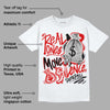 Black Toe 1s DopeSkill T-Shirt Real Ones Move In Silence Graphic