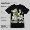 Light Lemon Twist 4s DopeSkill T-Shirt Born To Be Rich Graphic