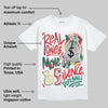 Mexico 'El Vuelo' 3s DopeSkill T-Shirt Real Ones Move In Silence Graphic
