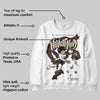 A Ma Maniere x Dark Mocha 4s DopeSkill Sweatshirt Nevermind Graphic
