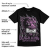 Mauve Off-Noir 2s DopeSkill T-Shirt Black King Graphic