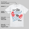Blue Suede 40s DopeSkill T-Shirt No Money No Love Typo Graphic