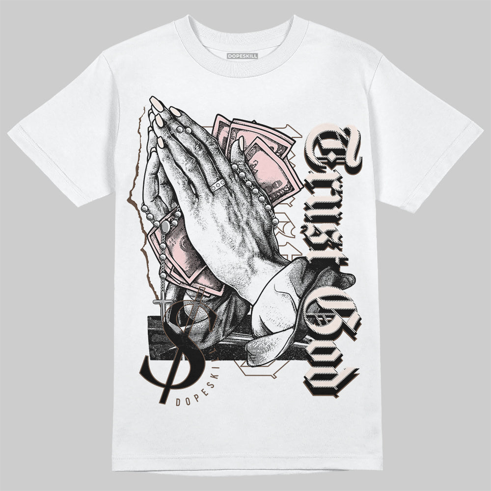 Jordan 3 Neapolitan DopeSkill T-Shirt Trust God Graphic Streetwear