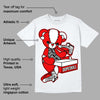 Cherry 12s DopeSkill T-Shirt Sneakerhead BEAR Graphic