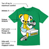 Lucky Green 5s DopeSkill Green T-shirt Sneakerhead BEAR Graphic