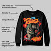 Red Collection DopeSkill Sweatshirt Rolling in Money Graphic