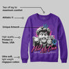 PURPLE Collection DopeSkill Purple Sweatshirt New Hold My Own Graphic