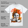 Orange Black White DopeSkill T-Shirt Hold My Own Graphic