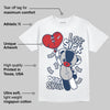 Summit White Navy 4s DopeSkill T-Shirt Love Sick Graphic