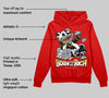 Bred Velvet 11s DopeSkill Red Hoodie Sweatshirt Born To Be Rich Graphic