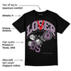 Mauve Off-Noir 2s DopeSkill T-Shirt Loser Lover Graphic