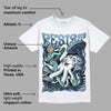 Diffused Blue Sail Grey White 1s DopeSkill T-Shirt Resist Graphic