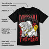 Flu Game 12s DopeSkill T-Shirt Sorry I've Been Trappin Graphic