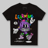 PURPLE Sneakers DopeSkill Toddler Kids T-shirt Learning Graphic Streetwear - Black