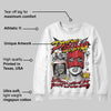 Fire Red 3s DopeSkill Sweatshirt Pretty Girl Swag Graphic