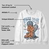 Blue Suede 40s DopeSkill Sweatshirt False Love Graphic