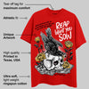 Red Collection DopeSkill Red T-shirt Reap What You Sow Graphic