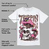 Dunk Smokey Mauve Playful Pink White Brown DopeSkill T-Shirt Trippin Graphic