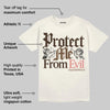 Baroque Brown 1s DopeSkill T-Shirt Protect Me From Evil Graphic