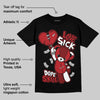 Flu Game 12s DopeSkill T-Shirt Love Sick Graphic