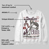 Samba OG Maroon Gold Metallic DopeSkill Sweatshirt Broken Bones Graphic