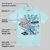 Dunk Glacier Blue DopeSkill Chambray T-shirt Break Through Graphic