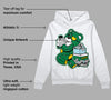 Lucky Green 5s DopeSkill Hoodie Sweatshirt Bear Steals Sneaker Graphic