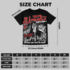 Reverse Infrared 6s Oversize Print 'No Money No Lust' DopeSkill Graphic T-shirt