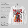 Red Cement 4S DopeSkill Sweatshirt NeverFull Graphic