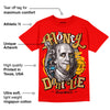 Red Collection DopeSkill Red T-shirt Money Don't Lie Graphic