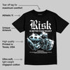 Black/White 'Risk Is Better Than Regret' DopeSkill Graphic T-Shirt