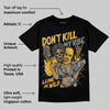 9060 Varsity Gold DopeSkill T-Shirt Don't Kill My Vibe Graphic