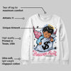 Cobalt Bliss 3s DopeSkill Sweatshirt Heaven Sent Graphic