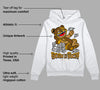 Wheat 13s DopeSkill Hoodie Sweatshirt Born To Be Rich Graphic