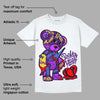 Field Purple 12s DopeSkill T-Shirt Broken Heart Graphic