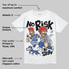 AJ Spizike Storm Blue DopeSkill T-Shirt No Risk No Story Graphic