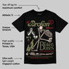 Medium Olive 1s DopeSkill T-Shirt Broken Bones Graphic