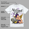 Field Purple 12s DopeSkill T-Shirt New No Days Off Graphic