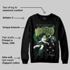 Foamposite One "Pine Green" DopeSkill Sweatshirt Nevermind Graphic