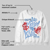 Forget Me Not 4s DopeSkill Sweatshirt No Money No Love Typo Graphic