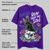 PURPLE Collection DopeSkill Purple T-shirt Reap What You Sow Graphic