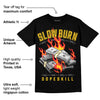 Yellow Collection DopeSkill T-Shirt Slow Burn Graphic