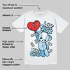 Legend Blue 11s DopeSkill T-Shirt Love Sick Graphic