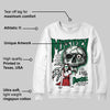Pine Green 13s DopeSkill Sweatshirt Mystery Ghostly Grasp Graphic
