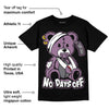 Mauve Off-Noir 2s DopeSkill T-Shirt Hurt Bear Graphic