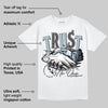 Blue Suede 40s DopeSkill T-Shirt Trust No One Graphic